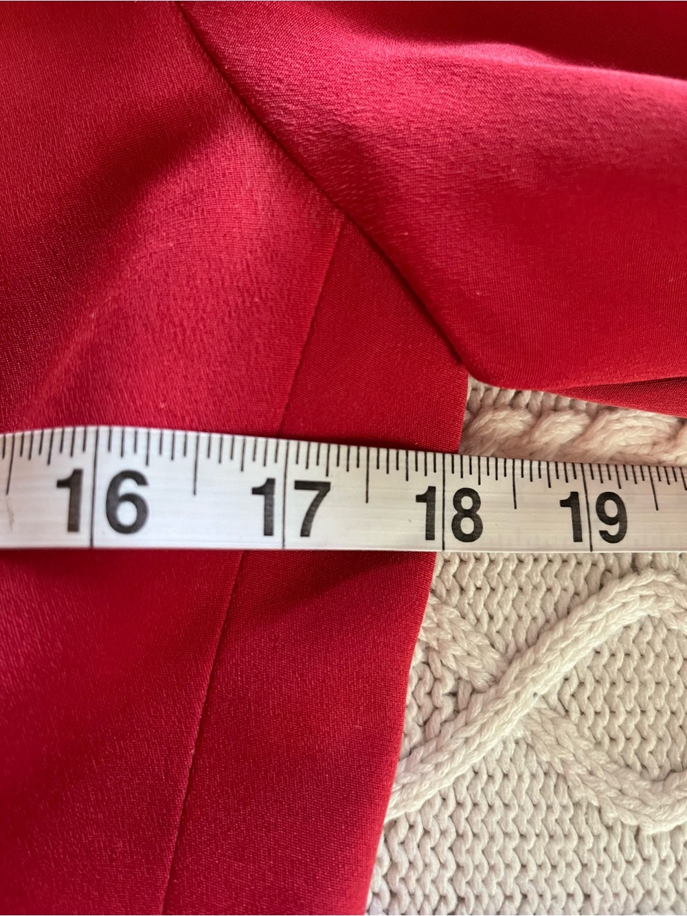 Jones New York Red Double-Breasted Silk Blazer Women’s Size 4P - Picture 15 of 16